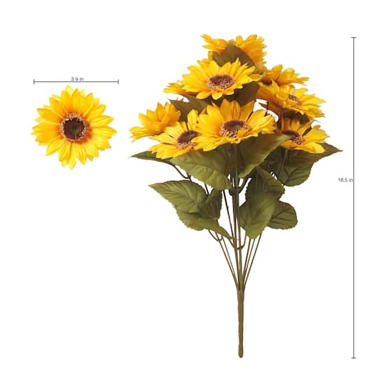 18.5" Sunflower Bush by Ashland®